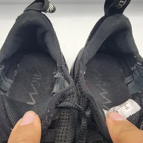 Nike Air Max 270 Womens Size 7 Black Anthracite Running Shoes AH6789-001 - Picture 11 of 12